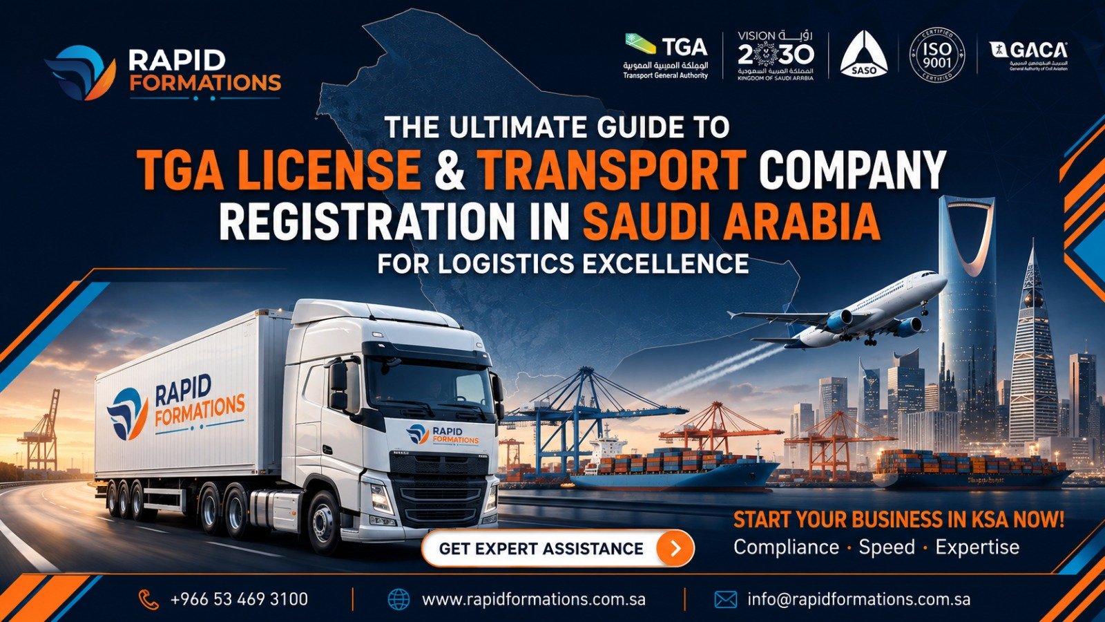 TGA License & Transport Company Registration in Saudi Arabia